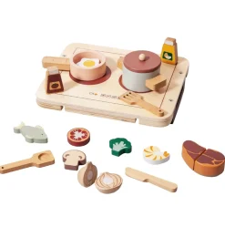Petit Monkey Legekøkken Og Legemøbel>Legekøkken - 17 Dele - Træ