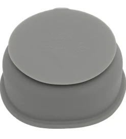 Petit Monkey Skåle|Skål m. Sugekop - Silikone - Bear - Pewter Green