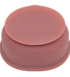 Petit Monkey Skåle>Skål m. Sugekop - Silikone - Bear - Mahogany Rose