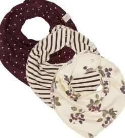 Petit Piao Savlesmække>Savlesmække - Rib - Modal - 3-pak - Black Berry