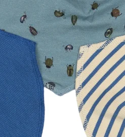 Petit Piao Savlesmække|Savlesmække - Rib - Modal - 3-pak - Beetle