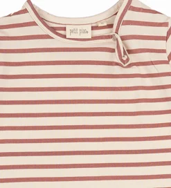 Børn Petit Piao Sommerdragter|Sommerdragt - Sum - Withered Rose/Off White