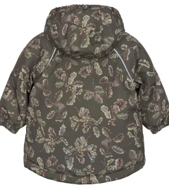 Børn Petit Piao Vinterjakker>Vinterjakke - PPDard - Oak AOP