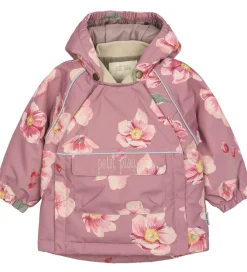 Børn Petit Piao Vinterjakker>Vinterjakke - PPDard - Autumn Anemone AOP
