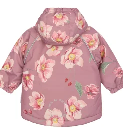 Børn Petit Piao Vinterjakker>Vinterjakke - PPDard - Autumn Anemone AOP