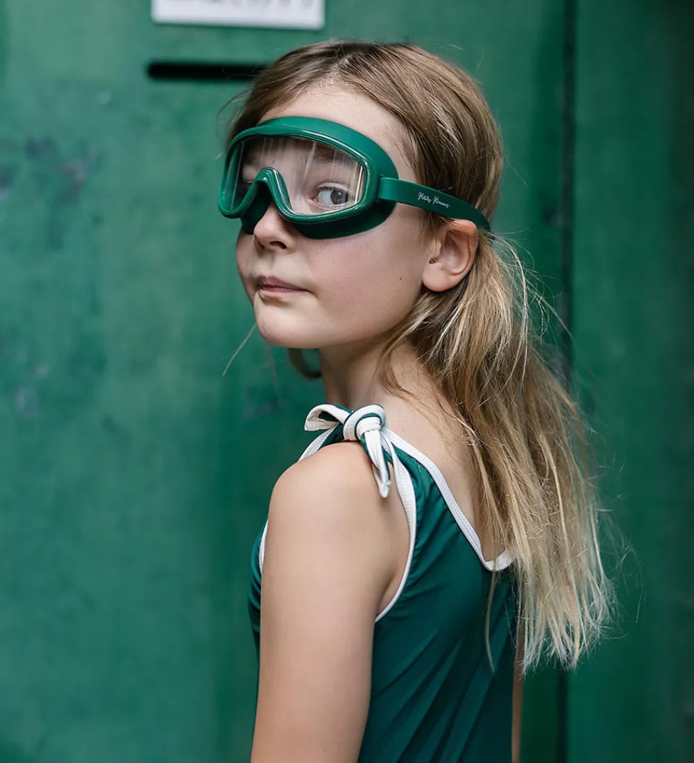 Petites Pommes Svømmebriller>Svømmebriller - Hans - Oxford Green