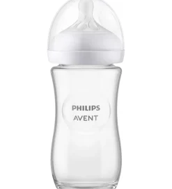 Philips Avent Sutteflasker|Amning|Sutteflaske - Glas - Natural Response - 240 ml - K