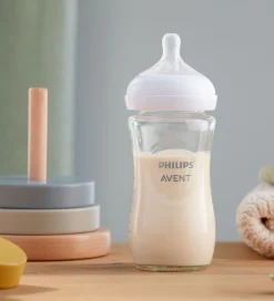 Philips Avent Sutteflasker|Amning|Sutteflaske - Glas - Natural Response - 240 ml - K