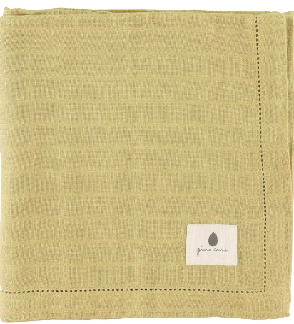 Pine Cone Babysvøb>Babysvøb - 120x120 cm - Björk - Mustard