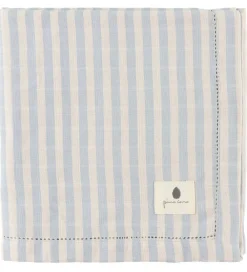 Pine Cone Babysvøb|Babysvøb - 120x120 cm - Björk - Blue Blossom Stripe