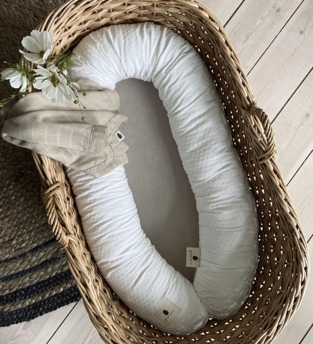 Pine Cone Sengerande|Sengerand - 13x190 cm - Ellie - Cloud