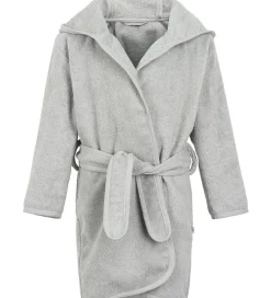 Børn Pippi Baby Badekåber|Badekåbe - Grå m. Kanin