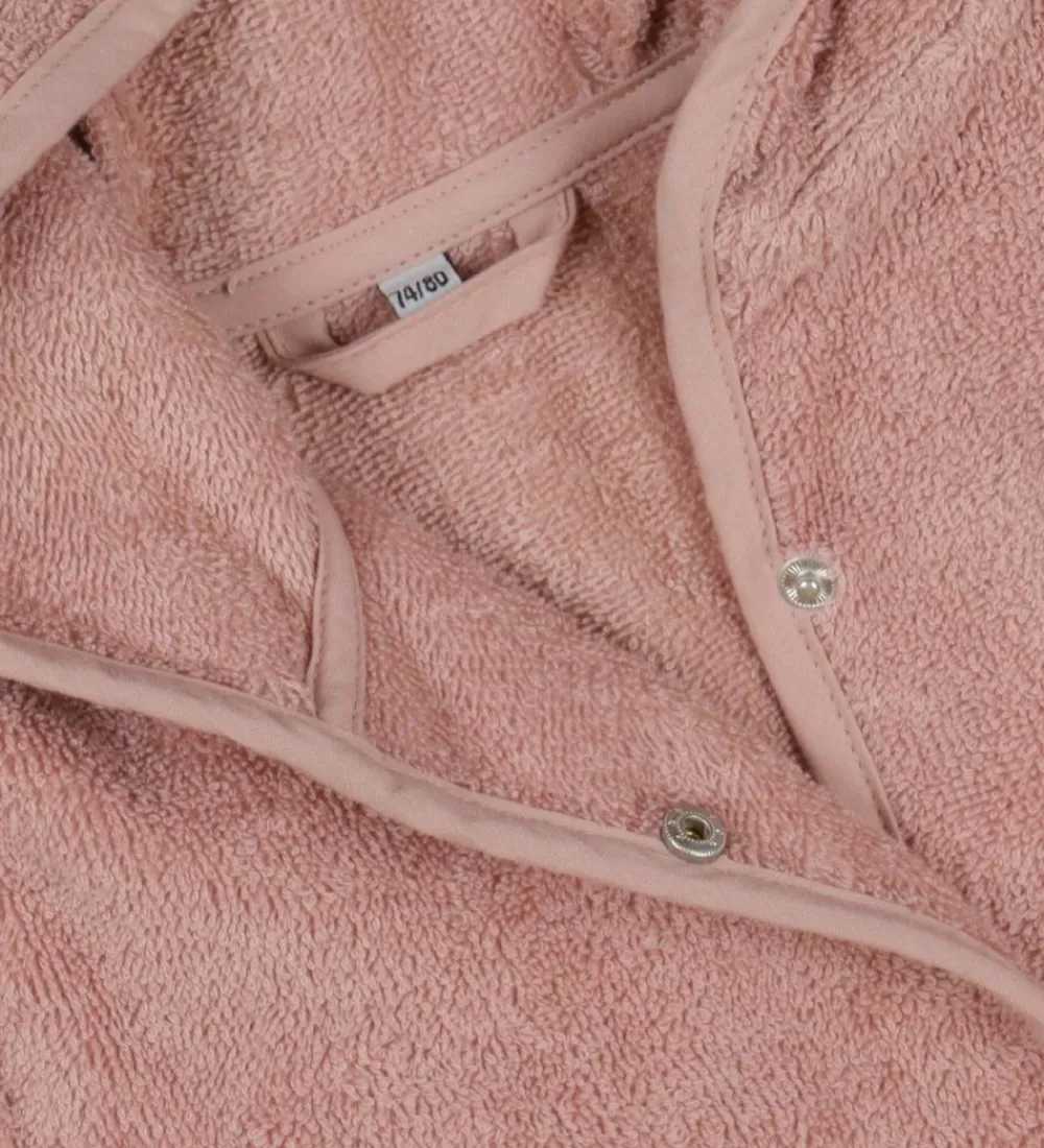 Børn Pippi Baby Badekåber>Badekåbe - Misty Rose m. Ræv