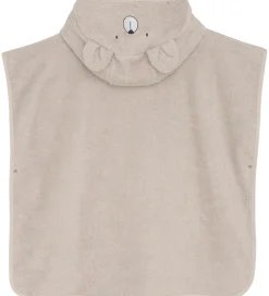 Pippi Baby Babyhåndklæde- Og Poncho|Håndklæder|Badeponcho - Dove