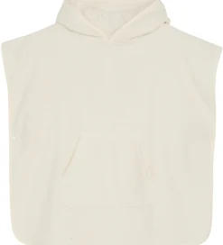 Pippi Baby Babyhåndklæde- Og Poncho|Håndklæder|Badeponcho - Egret