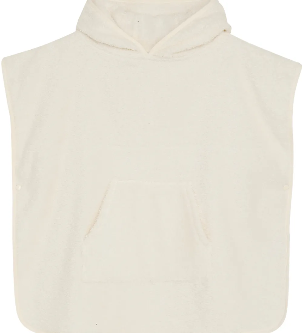 Pippi Baby Babyhåndklæde- Og Poncho|Håndklæder|Badeponcho - Egret