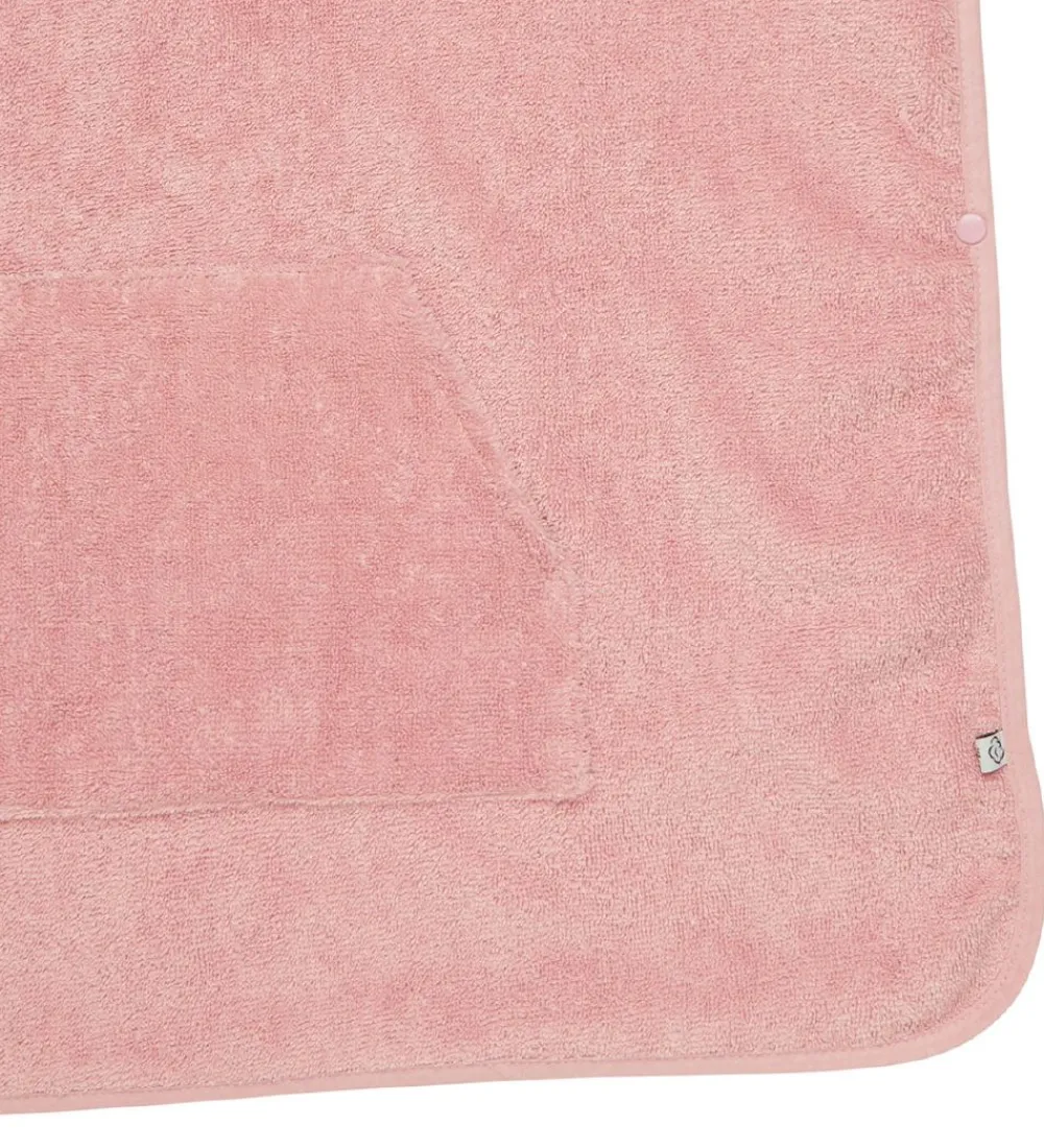 Pippi Baby Babyhåndklæde- Og Poncho|Håndklæder|Badeponcho - Misty Rose