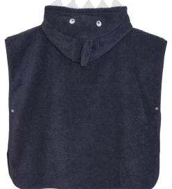 Pippi Baby Babyhåndklæde- Og Poncho|Håndklæder|Badeponcho - Odyssey Gray