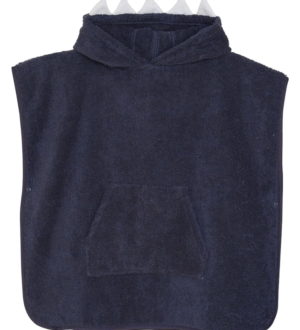 Pippi Baby Babyhåndklæde- Og Poncho|Håndklæder|Badeponcho - Odyssey Gray