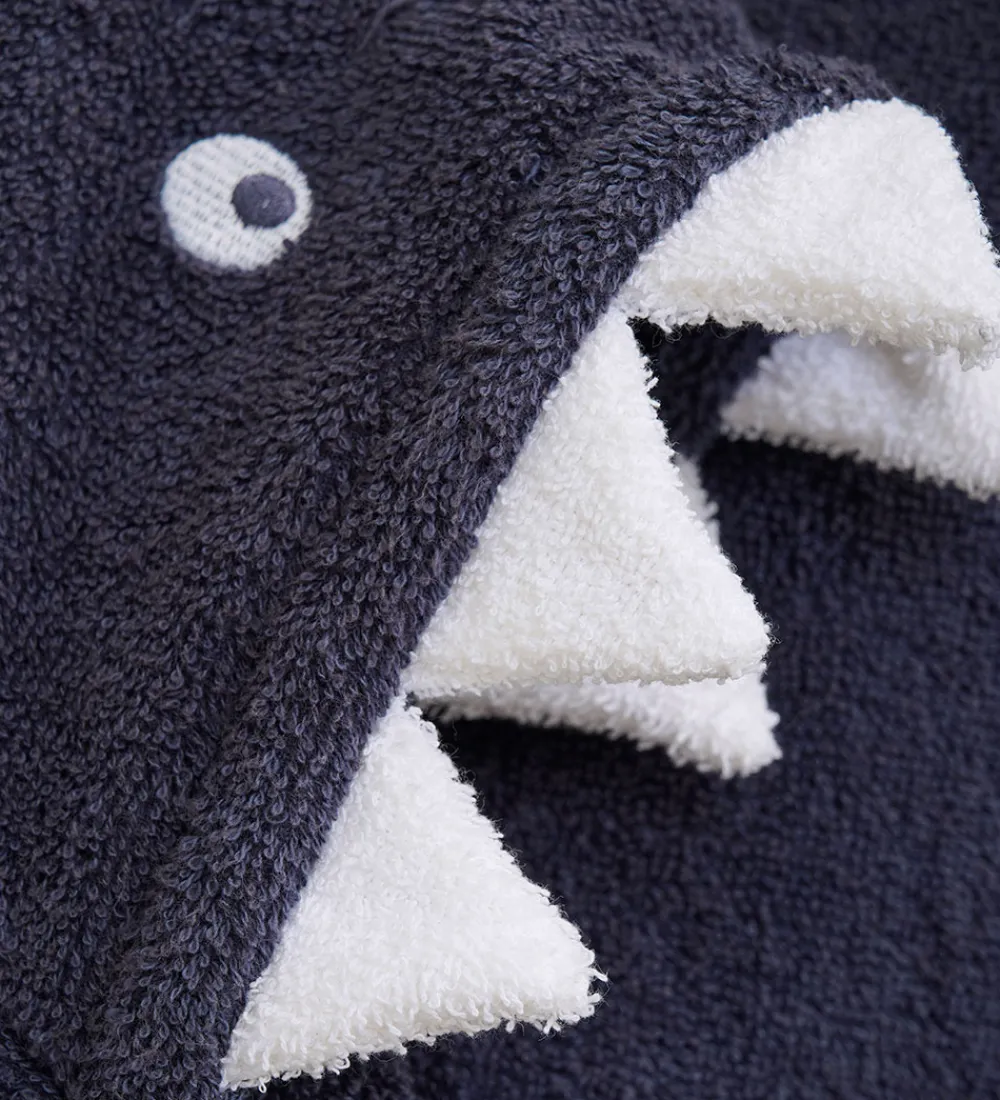 Pippi Baby Babyhåndklæde- Og Poncho|Håndklæder|Badeponcho - Odyssey Gray