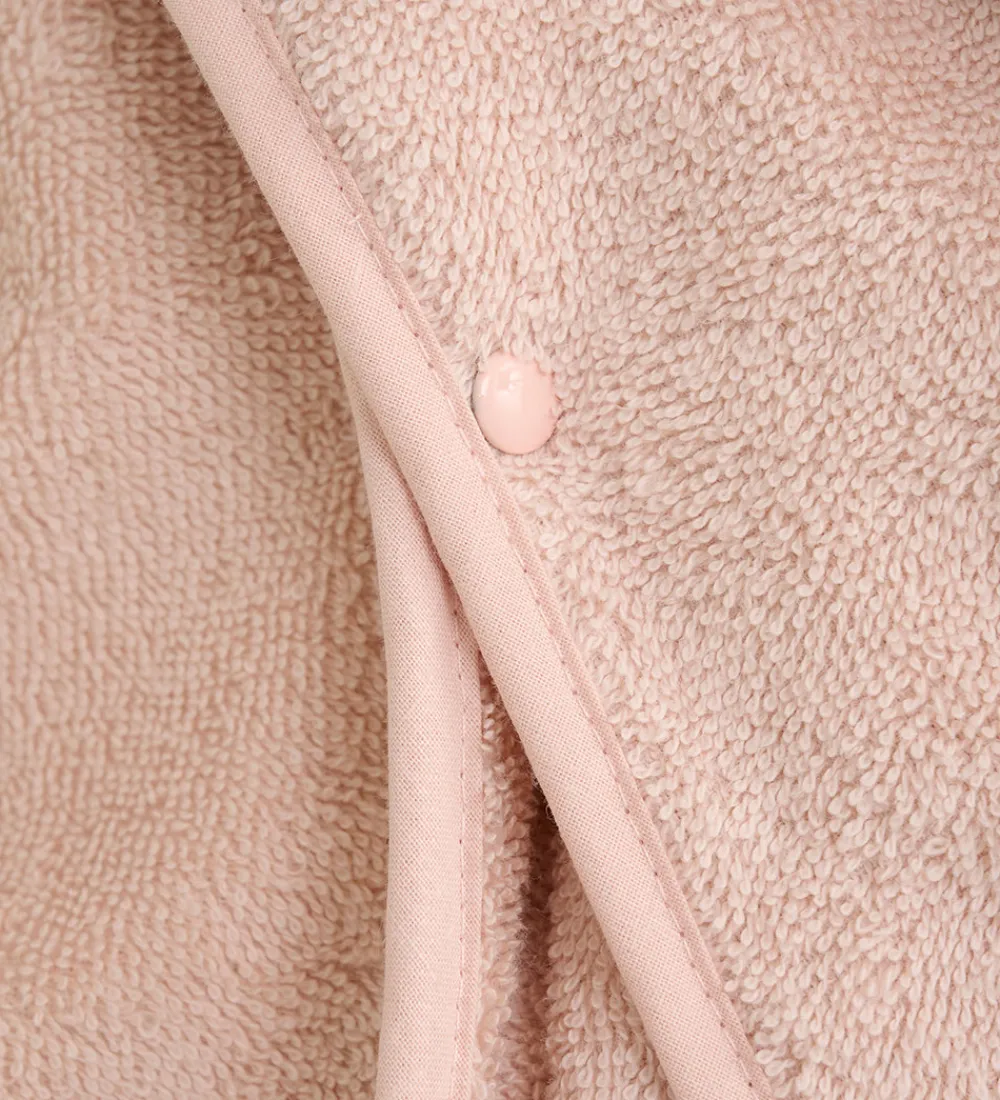 Pippi Baby Babyhåndklæde- Og Poncho|Håndklæder|Badeponcho - Rose Dust