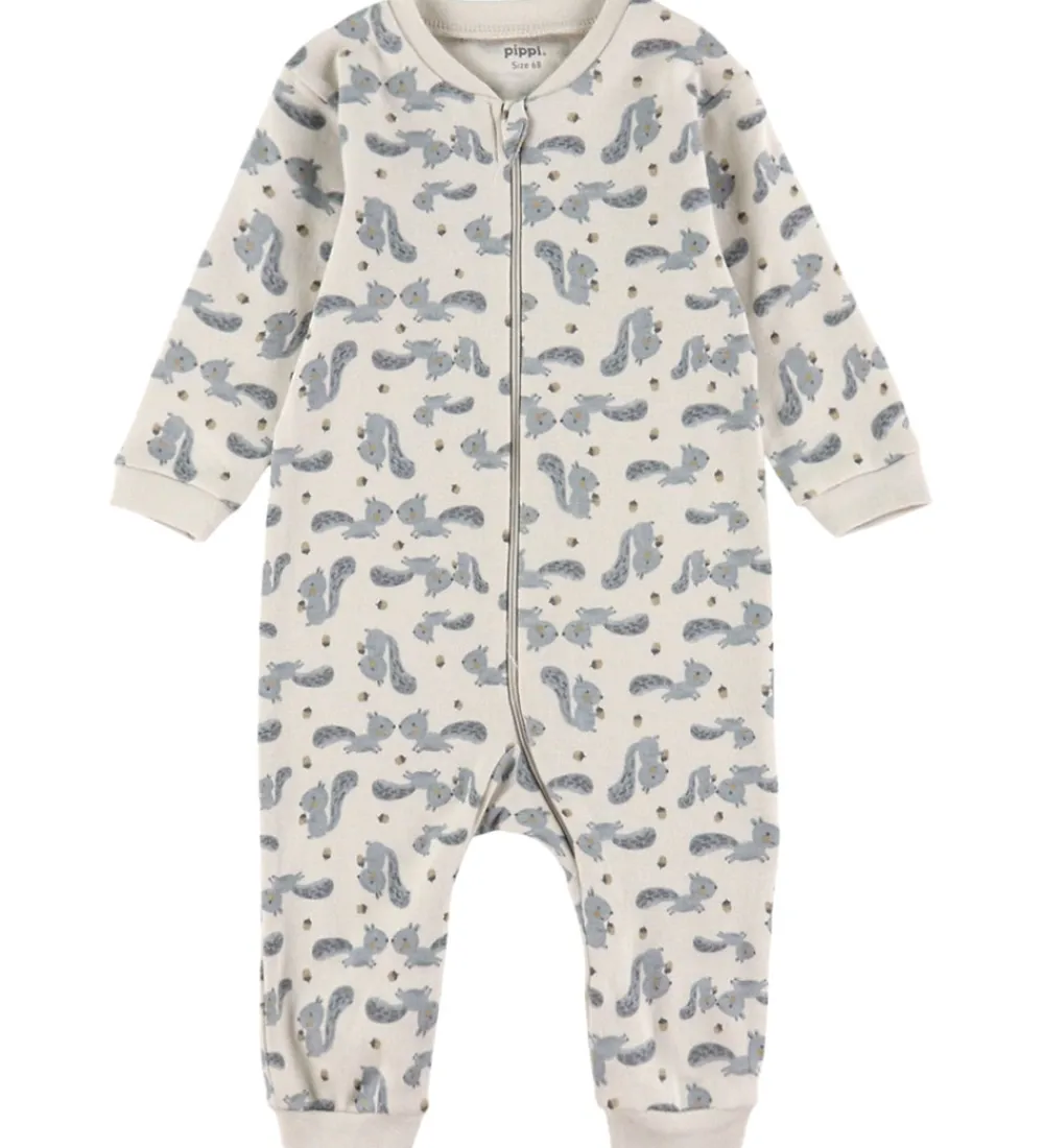 Børn Pippi Baby Heldragter|Heldragter - Natdragter - 2-pak - Rainy Day