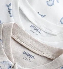 Børn Pippi Baby Heldragter|Heldragter - Natdragter - 2-pak - Flint Stone