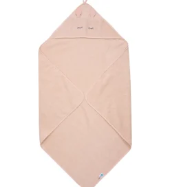 Pippi Baby Babyhåndklæde- Og Poncho|Håndklæder|håndklæde - 83 x 83 cm - Rose Dust