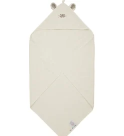 Pippi Baby Babyhåndklæde- Og Poncho|Håndklæder|håndklæde - 83 x 83 cm - Egret