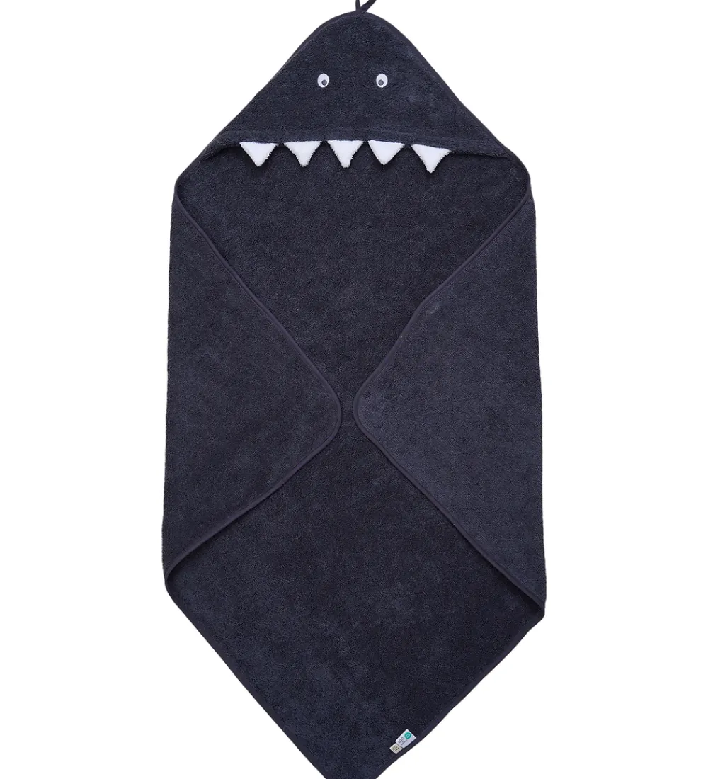 Pippi Baby Babyhåndklæde- Og Poncho|Håndklæder|håndklæde - 83 x 83 cm - Odyssey Gray