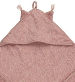 Pippi Baby Babyhåndklæde- Og Poncho|håndklæde - 83x83 cm - Misty Rose