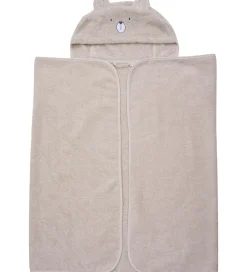 Pippi Baby Babyhåndklæde- Og Poncho|Håndklæder|håndklæde - 70x120 cm - Dove
