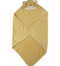 Pippi Baby Babyhåndklæde- Og Poncho>håndklæde - 83x83 cm - Rattan m. Kat