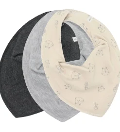 Pippi Baby Savlesmække|Pippi Salvesmæk - Spids - 3-pak - Rainy Day