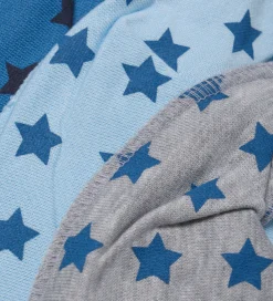 Pippi Baby Savlesmække|Pippi Savlesmæk - 3-pak - Spids - AOP - Dark Navy