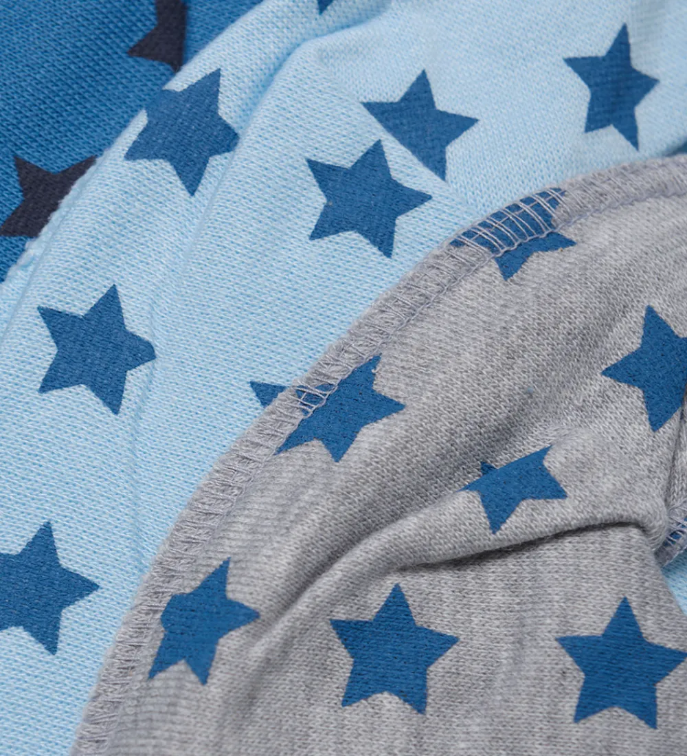 Pippi Baby Savlesmække|Pippi Savlesmæk - 3-pak - Spids - AOP - Dark Navy