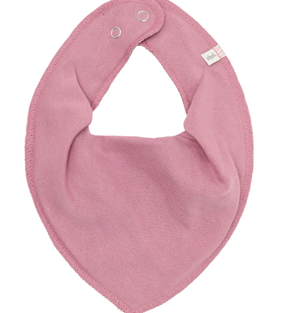 Pippi Baby Savlesmække>Pippi Savlesmæk - Spids - 5-pak - Mauve Orchid