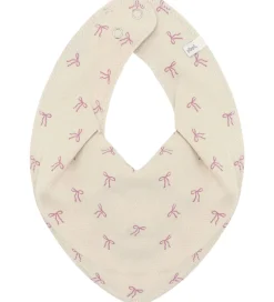 Pippi Baby Savlesmække|Pippi Savlesmæk - Spids - 3-pak - Mauve Orchid