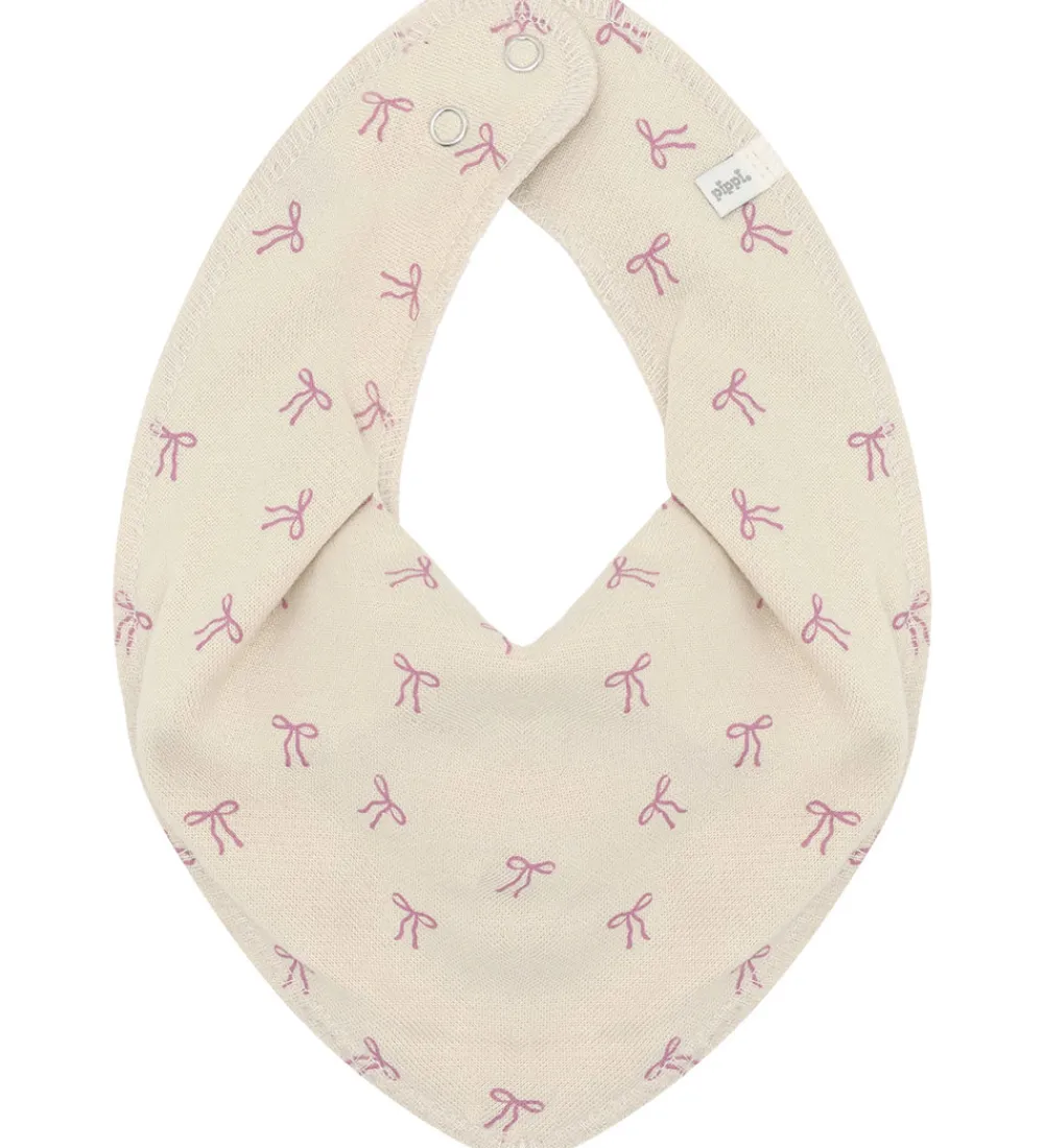 Pippi Baby Savlesmække|Pippi Savlesmæk - Spids - 3-pak - Mauve Orchid