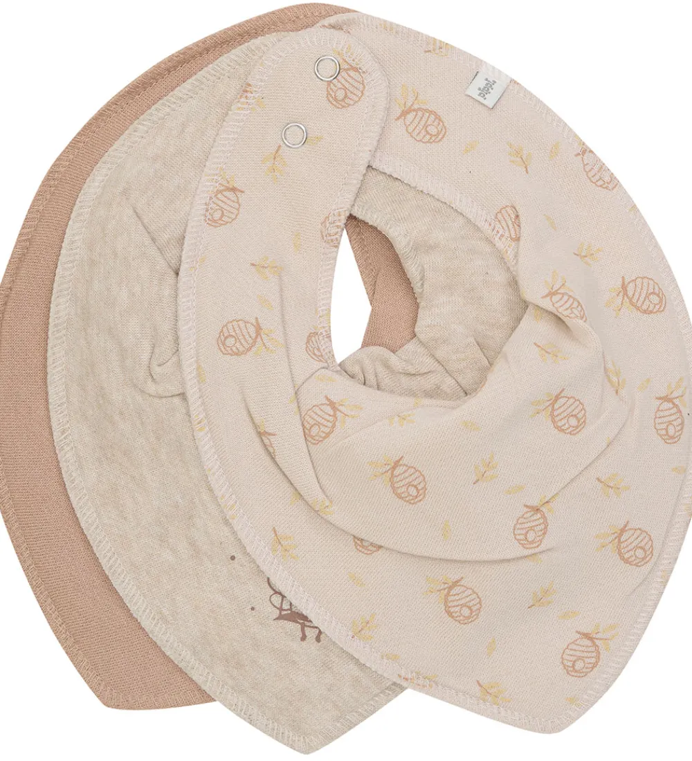 Pippi Baby Savlesmække>Pippi Savlesmække - Spids - 3-pak - Rainy Day