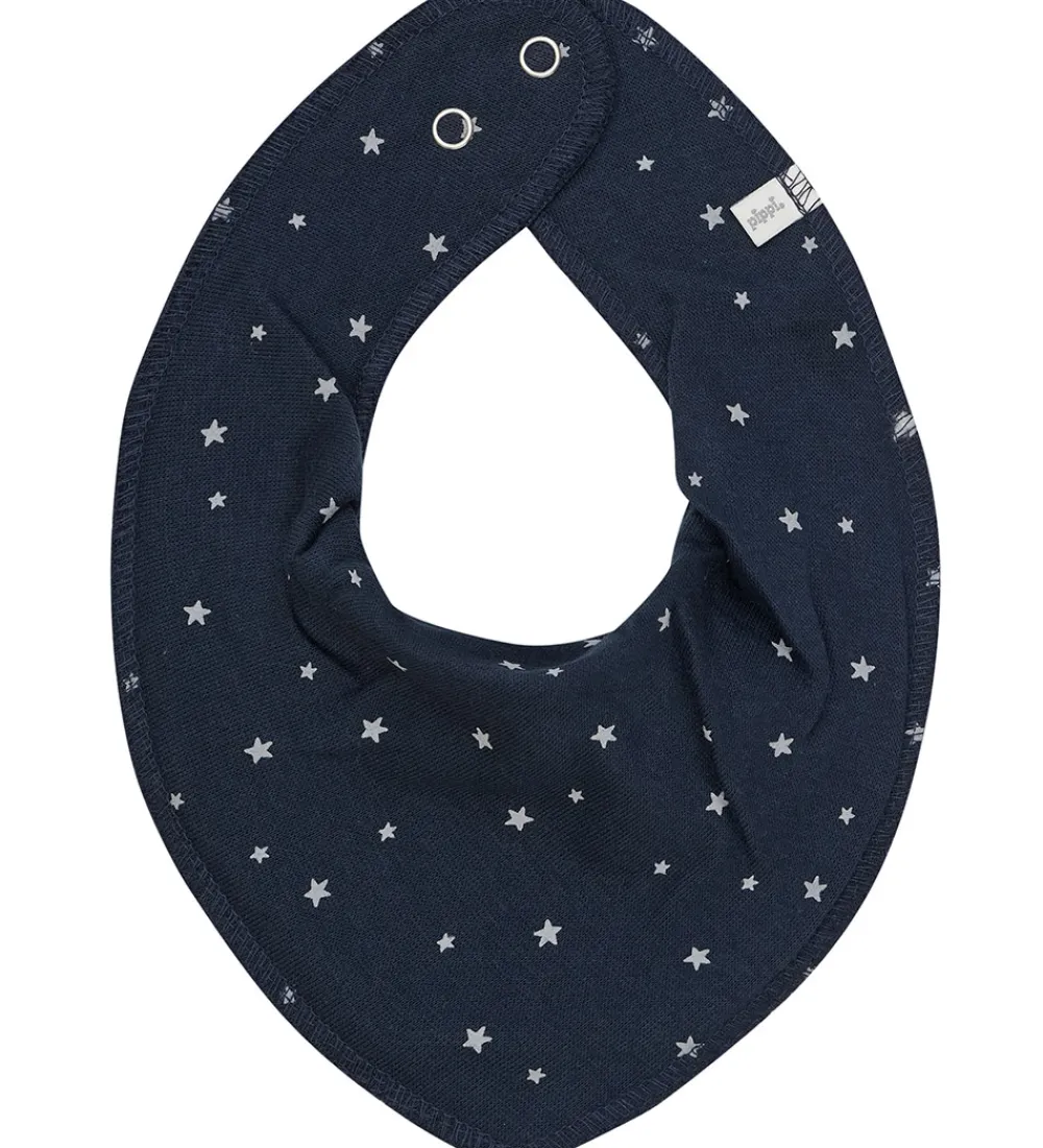Pippi Baby Savlesmække|Pippi Savlesmække - Spids - 3-pak - Dark Navy