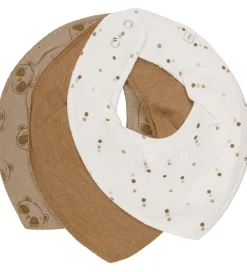 Pippi Baby Savlesmække>Pippi Savlesmække - Spids - 3-pak - Marshmallow White