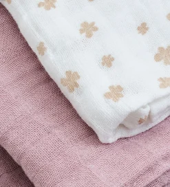 Pippi Baby Stofbleer|Pusletid|Pippi Stofbleer - 3-pak - 65x65 cm - Quail