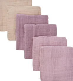 Pippi Baby Stofbleer|Pusletid|Pippi Stofbleer - 6-pak - 65x65 cm - Quail