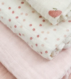 Pippi Baby Stofbleer|Pusletid|Pippi Stofbleer - 8-pak - 65x65 cm - Rose Dust