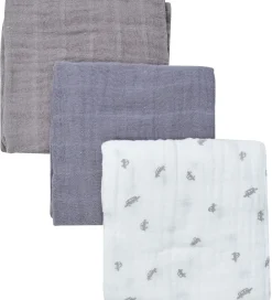 Pippi Baby Stofbleer|Pusletid|Pippi Stofbleer - 3-pak - 65x65 cm - Tradewinds