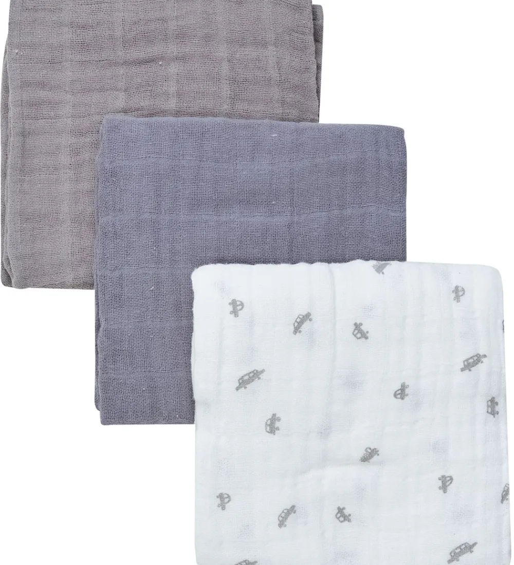 Pippi Baby Stofbleer|Pusletid|Pippi Stofbleer - 3-pak - 65x65 cm - Tradewinds