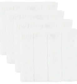 Pippi Baby Vaskeklude|Pippi Vaskeklude - 4-pak - Hvid