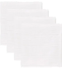 Pippi Baby Vaskeklude|Pippi Vaskeklude - 4-pak - Hvid