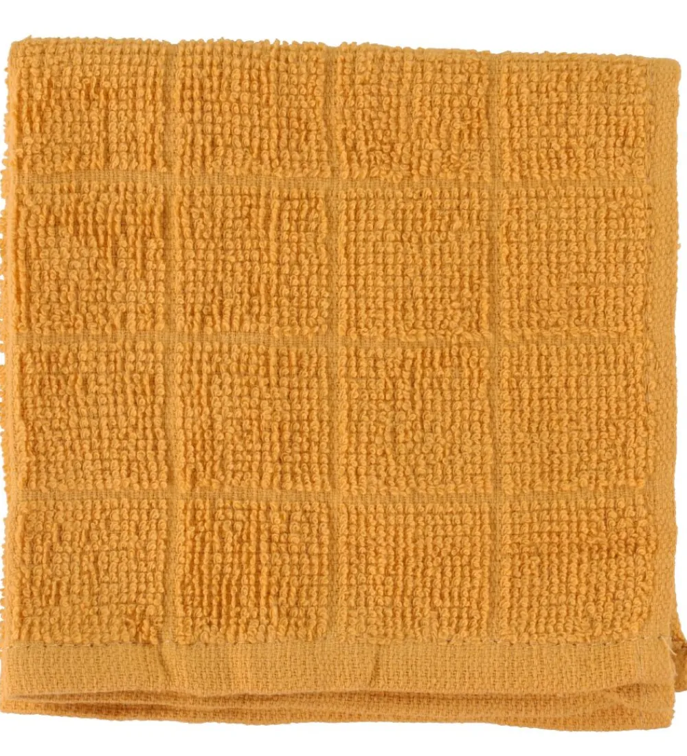 Pippi Baby Vaskeklude>Pippi Vaskeklude - 4-pak - 27x27 - Mineral Yellow